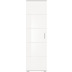 xonox.home Prego Garderobenschrank (B/H/T: 55x191x37 cm) in wei Nachbildung und wei Hochglanz