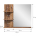 xonox.home Ramon Spiegel (B/H/T: 80x70x20 cm) in Flagstaff Oak Nachbildung und Spiegelglas/Flagstaff Oak Nachbildung