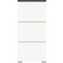xonox.home Shoelove Schuhschrank (B/H/T: 60x130x18 cm) in wei Nachbildung und wei Nachbildung