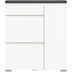 xonox.home Shoelove Schuhschrank (B/H/T: 95x109x27 cm) in wei Nachbildung und wei Nachbildung