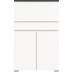 xonox.home Shoelove Schuhschrank (B/H/T: 95x151x27 cm) in wei Nachbildung und wei Nachbildung