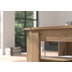 xonox.home Titan Couchtisch (B/H/T: 100x45x60 cm) in Nox Oak Nachbildung und Nox Oak Nachbildung