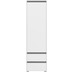 xonox.home Torino Garderobenschrank (B/H/T: 54x190x35 cm) in wei Nachbildung und wei Nachbildung