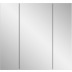 xonox.home Vira Spiegelschrank (B/H/T: 60x77x18 cm) in wei Melamin und wei Hochglanz tiefzieh
