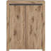 xonox.home Woody Kommode (B/H/T: 81x105x37 cm) in Nox Oak Nachbildung und Nox Oak Nachbildung