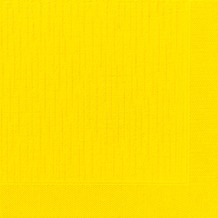 Duni Dinner-Servietten 4lagig Tissue geprägt Uni gelb, 40 x 40 cm, 50 Stück