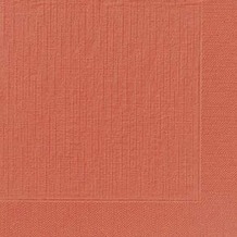 Duni Dinner-Servietten 4lagig Tissue geprägt Uni mandarin, 40 x 40 cm, 50 Stück