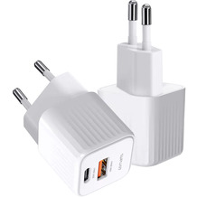 4smarts Ladegert VoltPlug Duos Mini PD 20W wei