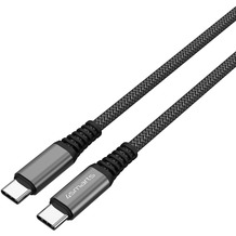 4smarts USB-C auf USB-C Kabel PremiumCord 100W 3m schwarz