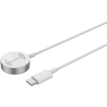 4smarts Wireless Charger VoltBeam Mini 2,5W Apple Watch 1-7/SE+USB-C 1m weiß
