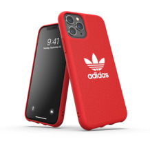adidas OR Moulded Case Canvas FW19 for iPhone 11 Pro scarlet