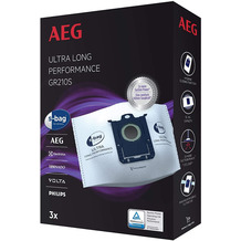 AEG GR210S s-bag Ultra Long Performance Staubsaugerbeutel  3er Pack
