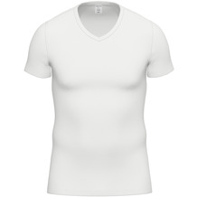 AMMANN Organic 181 FR V-Shirt 1/2 Arm weiß 5