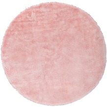 Andiamo Teppich Lambskin rosa rund 120 cm