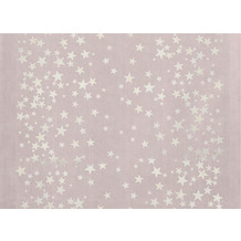 APELT Christmas Glam Platzset Sternen- Allover rosa 35x48 cm