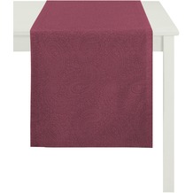 APELT Tischläufer Uni Basic, lila 48 cm x 140 cm