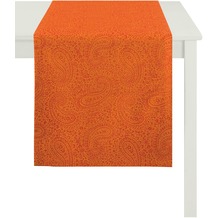 APELT Tischläufer Uni Basic, orange 48 cm x 140 cm