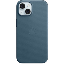 Apple Feingewebe Case iPhone 15 mit MagSafe (pazifikblau)