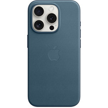 Apple Feingewebe Case iPhone 15 Pro mit MagSafe (pazifikblau)