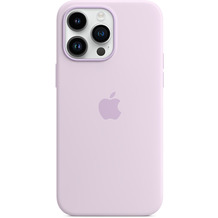 Apple Silikon Case iPhone 14 Pro Max mit MagSafe flieder