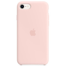 Apple Silikon Case iPhone SE kalkrosa