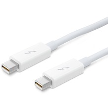 Apple Thunderbolt Kabel (0.50 m) - weiß