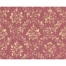 Architects Paper klassische Mustertapete Metallic Silk Textiltapete rot metallic 306626 10,05 m x 0,53 m