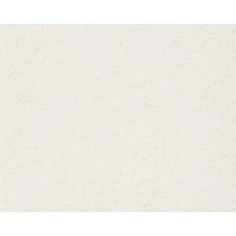 Architects Paper klassische Mustertapete mit Glitter Haute Couture 3, Textiltapete, creme, metallic, weiß 290618 10,05 m x 0,53 m