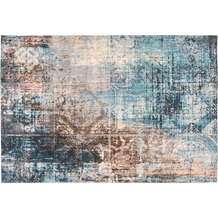 Arte Espina Teppich Indiana 300 Blau / Braun 120 x 170 cm