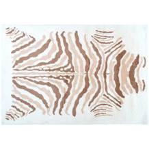 Arte Espina Teppich Rabbit Animal 400 Elfenbein / Taupe / Weiß 120 x 160 cm