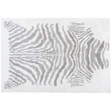 Arte Espina Teppich Rabbit Animal 400 Grau / Weiß 120 x 160 cm