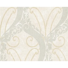 AS Création barocke Mustertapete Soraya Tapete beige metallic 305862 10,05 m x 0,53 m