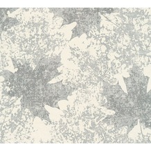 AS Création florale Mustertapete in Vintage Optik Borneo Tapete creme metallic 322645 10,05 m x 0,53 m