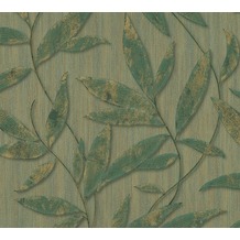 AS Création florale Mustertapete Siena Tapete grün metallic 328801 10,05 m x 0,53 m