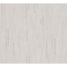 AS Création Mustertapete Essentials Vliestapete Tapete grau metallic 318501 10,05 m x 0,53 m