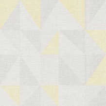 AS Création Mustertapete im skandinavischen Stil Björn Vliestapete gelb grau 351811 10,05 m x 0,53 m