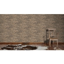 AS Création Mustertapete in Bruchsteinoptik New Look Tapete beige grau 307472 10,05 m x 0,53 m