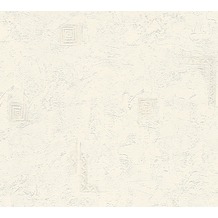 AS Création Mustertapete New Look Vliestapete grau weiß 191656 10,05 m x 0,53 m