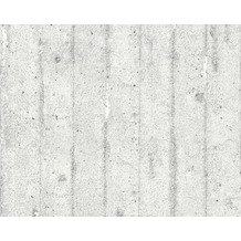 AS Création Mustertapete Wood`n Stone, Tapete, Betonoptik, grau 713711 10,05 m x 0,53 m