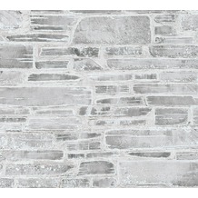 AS Création Papiertapete Il Decoro Tapete in Naturstein Optik beige grau 364592 10,05 m x 0,53 m