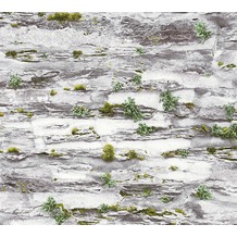 AS Création Papiertapete Il Decoro Tapete in Naturstein Optik grau 364922 10,05 m x 0,53 m