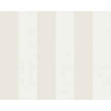 AS Création Shabby Chic Mustertapete Liberté, Tapete, beige, weiß 314055 10,05 m x 0,53 m