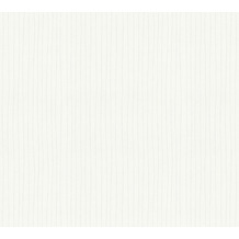 AS Création Vliestapete Meistervlies Streifentapete überstreichbar weiß 320051 25,00 m x 1,06 m