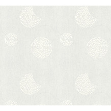 AS Création Vliestapete Meistervlies Blumentapete überstreichbar weiß 321311 25,00 m x 1,06 m