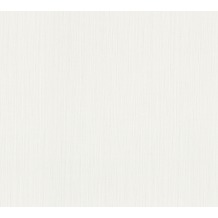AS Création Vliestapete Authentic Walls 2 Tapete Uni metallic weiß 785527 10,05 m x 0,53 m