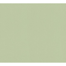AS Création Vliestapete Blooming Tapete Uni grün 372685 10,05 m x 0,53 m