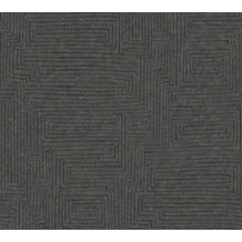 AS Création Vliestapete Ethnic Origin Tapete geometrisch grafisch schwarz braun 371713 10,05 m x 0,53 m