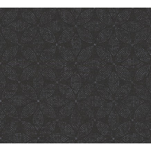 AS Création Vliestapete Ethnic Origin Tapete im Ethno Look metallic schwarz 371763 10,05 m x 0,53 m