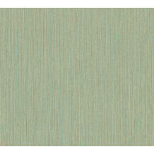 AS Création Vliestapete Ethnic Origin Tapete Uni braun gelb grün 371794 10,05 m x 0,53 m