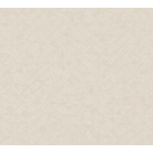 AS Création Vliestapete Exotic Life Tapete Uni geometrisch grafisch beige creme grau 372843 10,05 m x 0,53 m